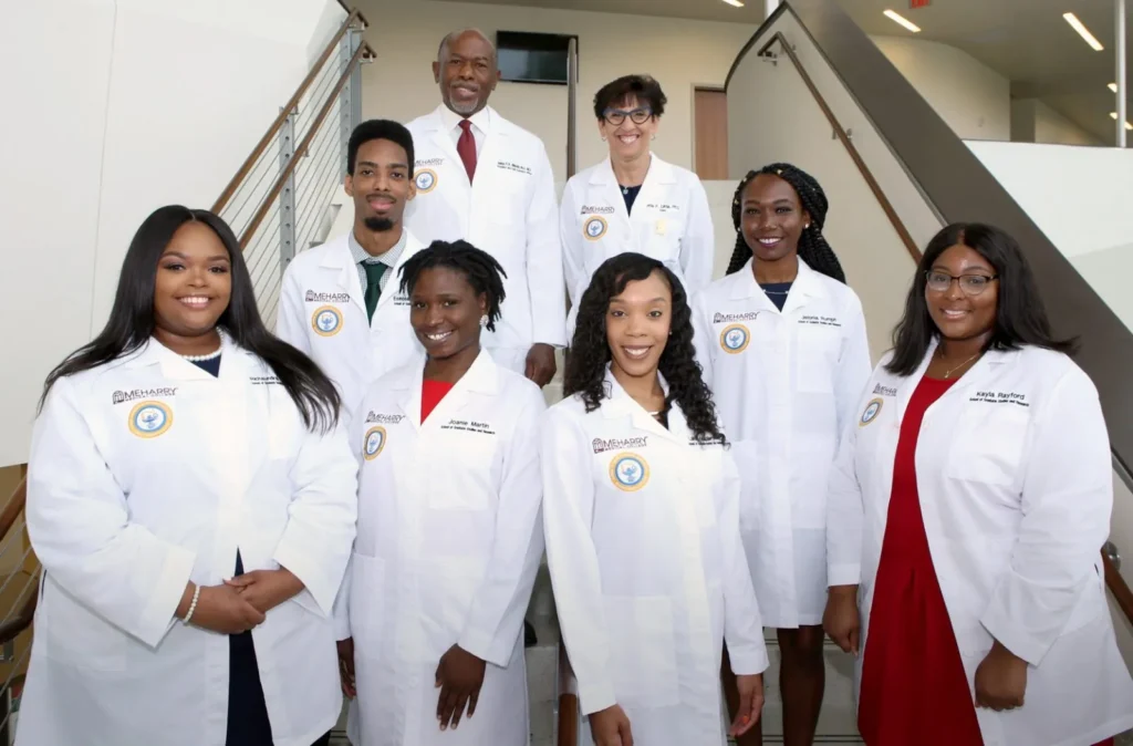 Meharry-Grad-School-White-Coat-PhD-students